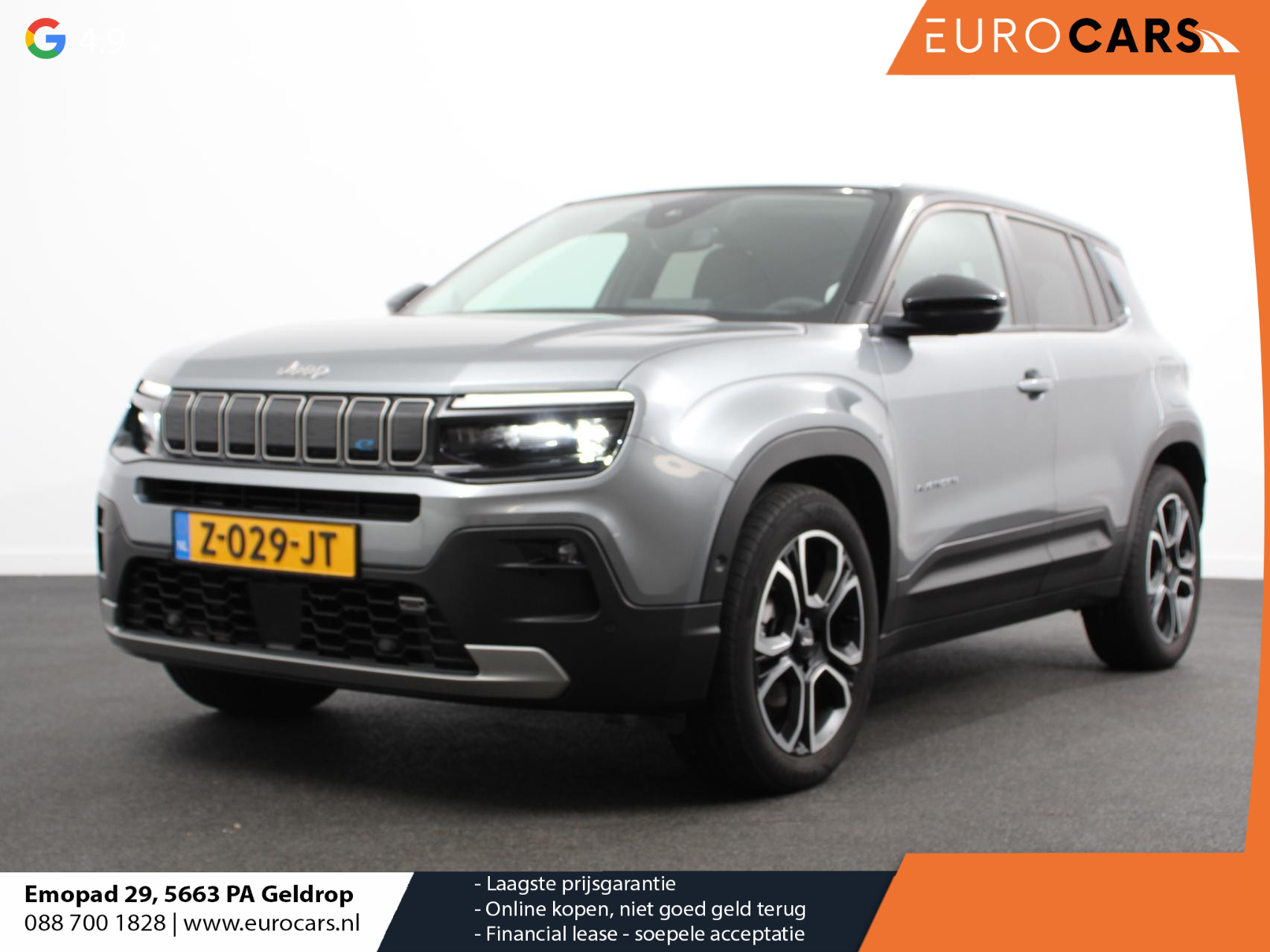 Jeep - Avenger Summit 54 kWh SOH 96,5 % Camera Lichtmetalen Velgen 18" Navi