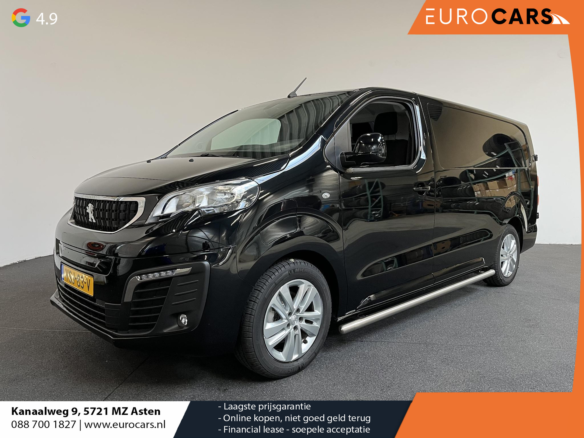 Peugeot - E-expert Long Premium 75 kWh 3-zits Automaat Airco Navigatie
