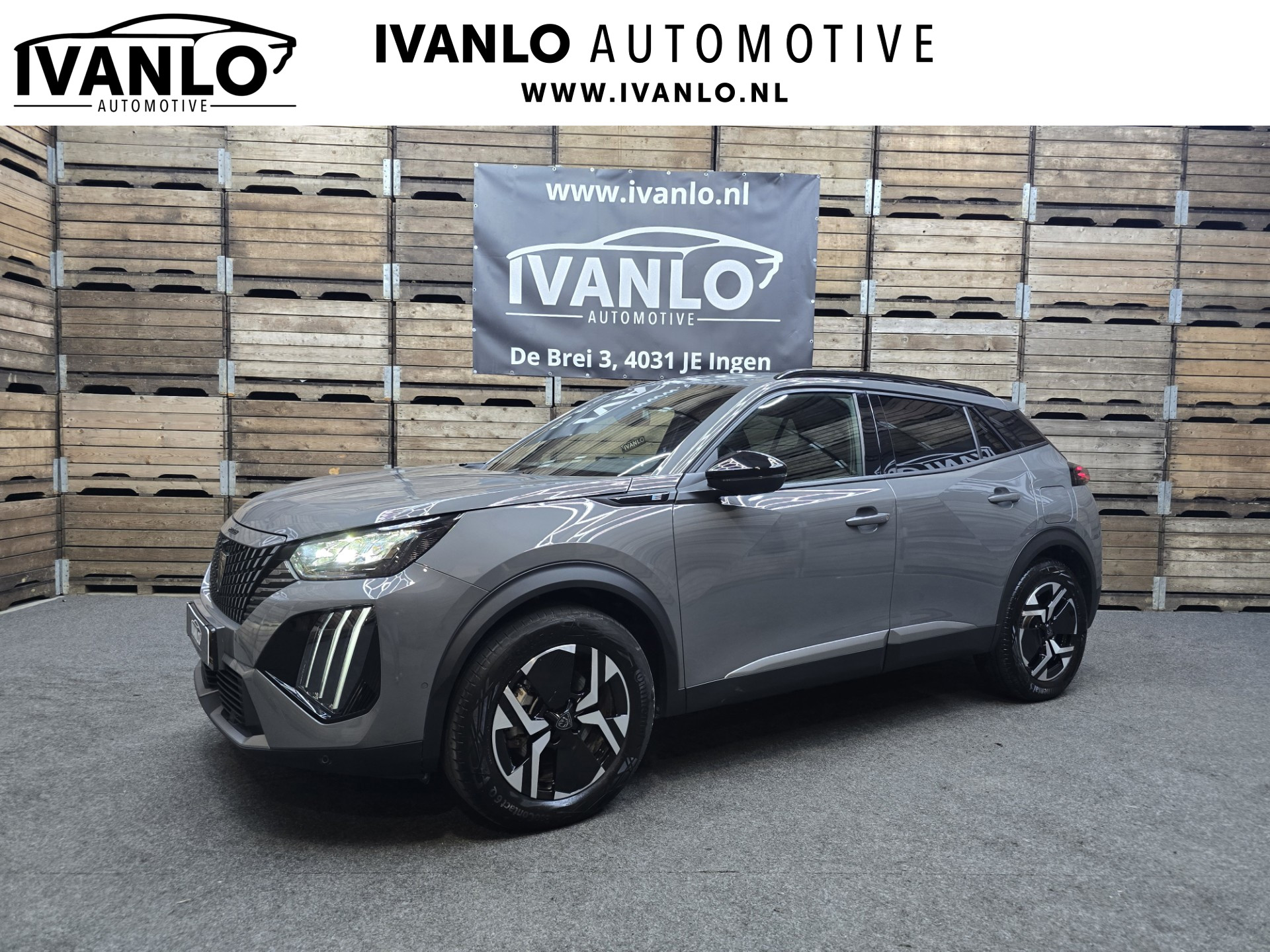 Peugeot - E-2008 EV Allure Avantage 54 kWh FL Carplay camera cruise pdc 17"LM