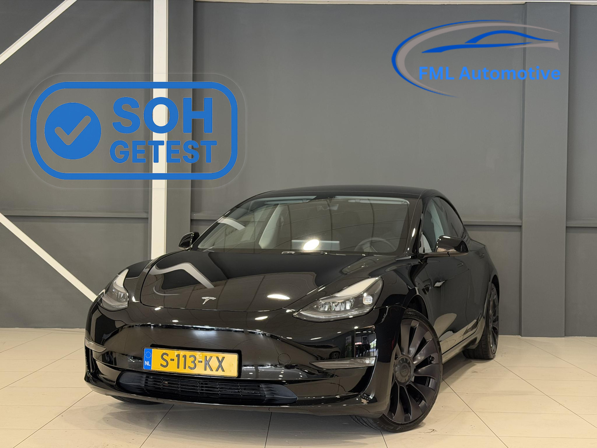 Tesla - Model 3 Long Range AWD 75 kWh | Performance wielen | SOH 93,9% |