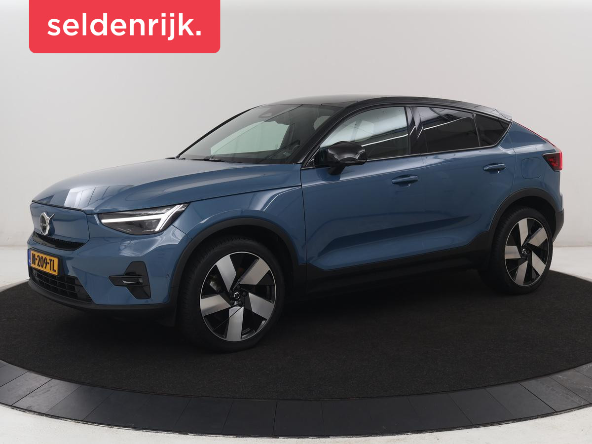 Volvo - C40 Recharge Twin Intro Edition 78 Kwh | SOH 91,2% | Panoramadak | Leder/alcantara | Memory | Stuur