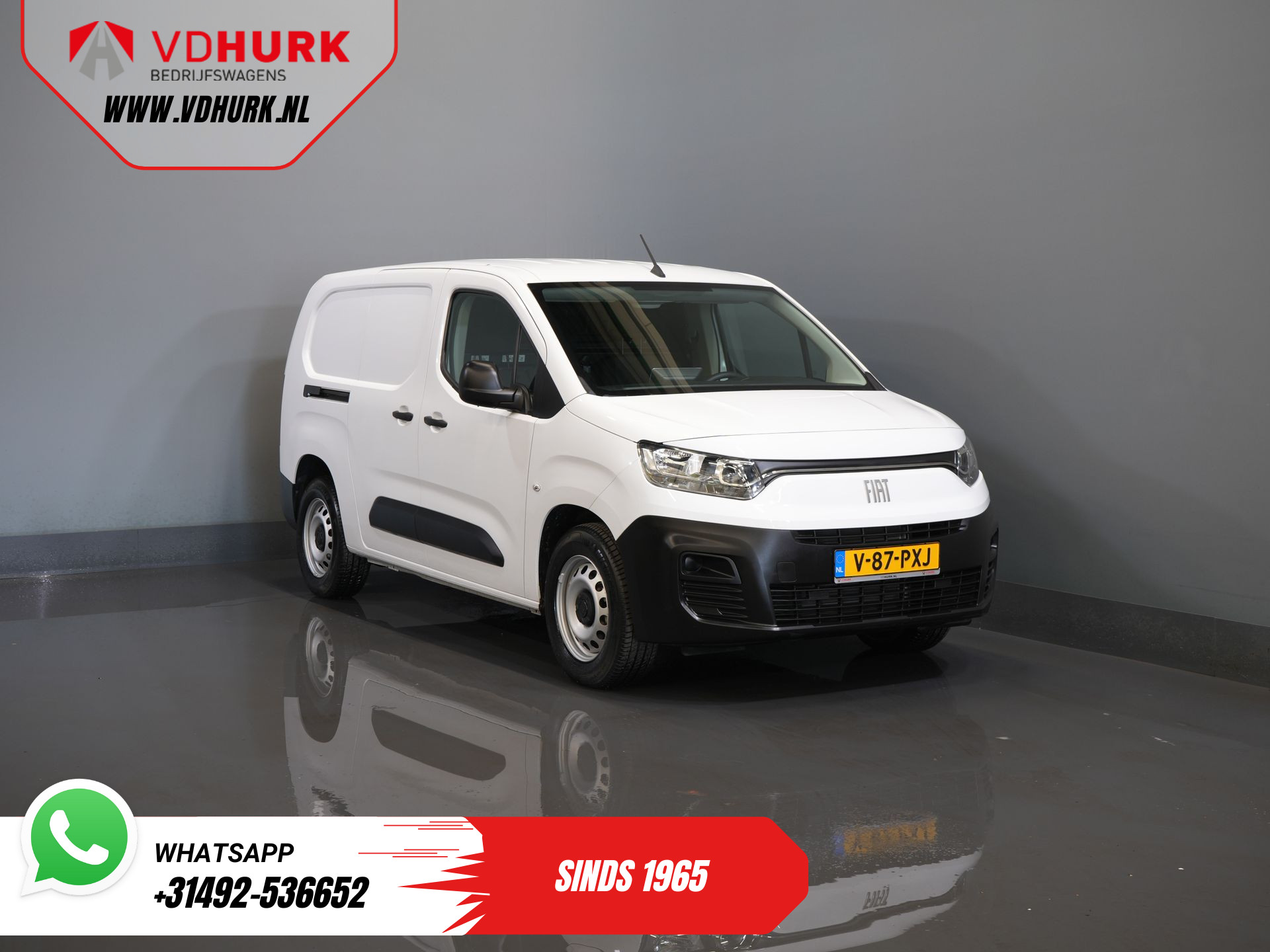 Citroën - E-berlingo (Fiat e-Dobló) L2 50 kWh 285 WLTP Carplay/ Snellader/ Camera