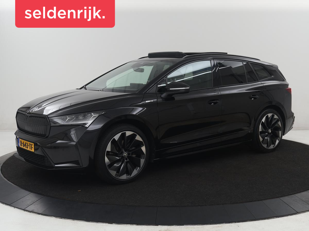 Škoda - Enyaq Iv 80 Business Edition | SOH 93,6% | Panoramadak | Leder/alcantara | Memory | Stuur
