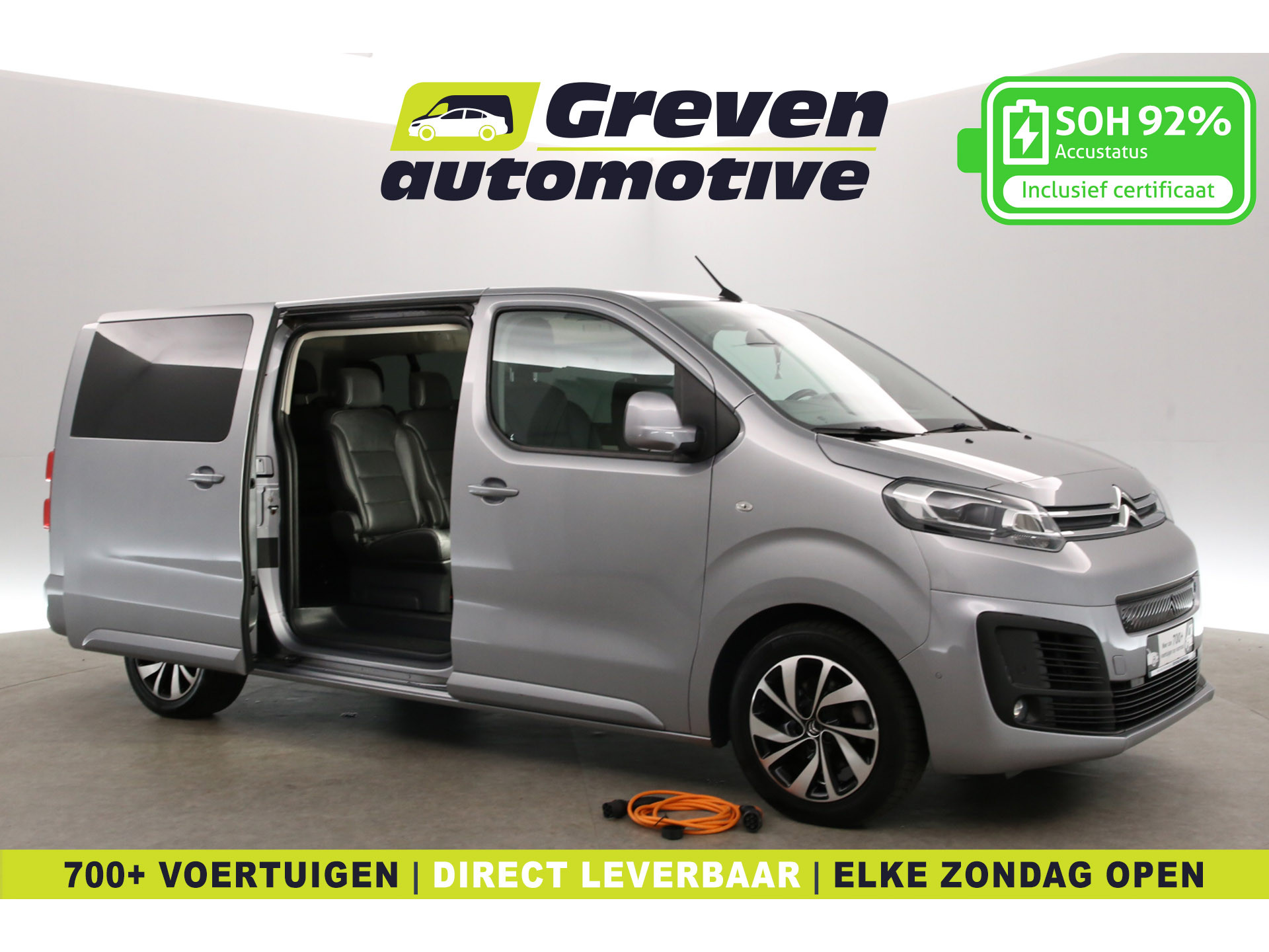 Citroën - E-jumpy XL 50 kWh 8p. L3H1 | Snelladen | SOH 92% | Marge | Pano | Cl