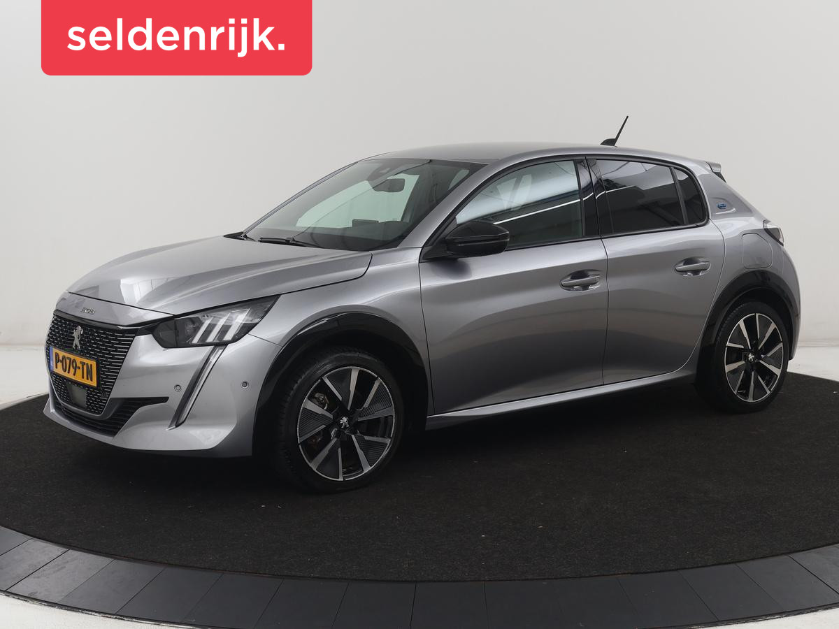 Peugeot - E-208 Ev Gt 350 50 Kwh | SOH 92,2% | Half leder | Stoelverwarming | Navigatie | Cli