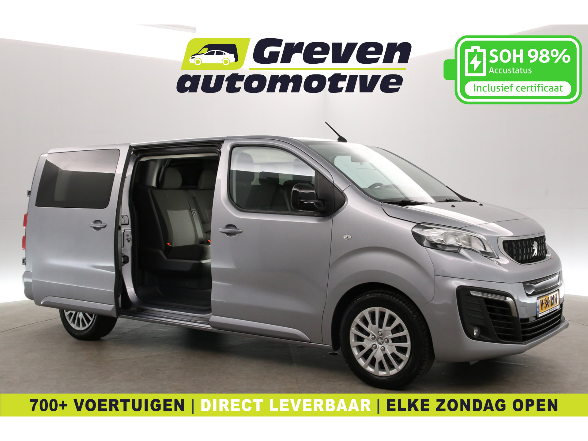Peugeot - Expert Elektrisch Long Premium 75 kWh L3H1 | Snelladen | SOH 98% |