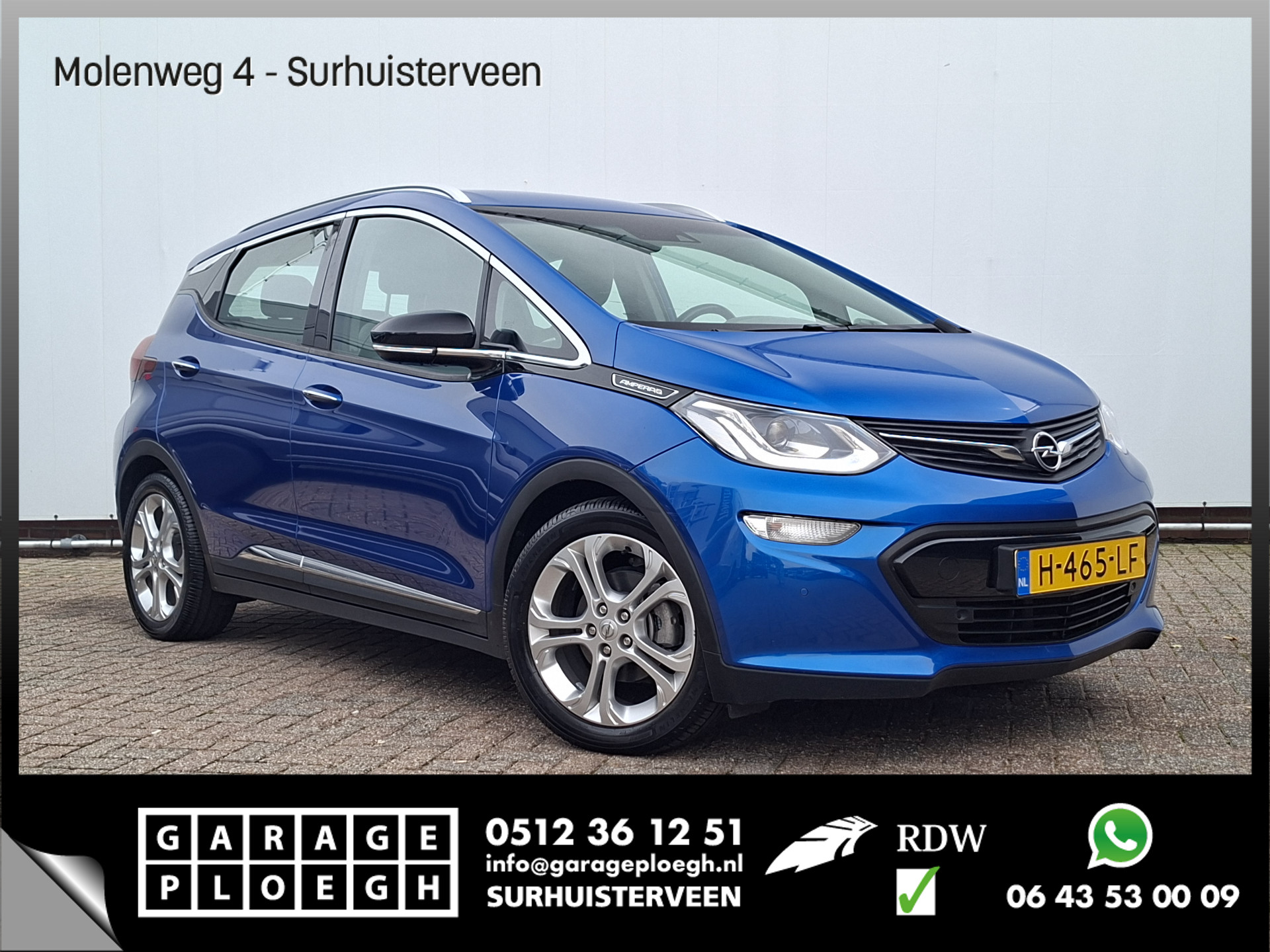 Opel - Ampera-e SOH 100% Executive 60 kWh Carplay Hoge zit Clima Cruis