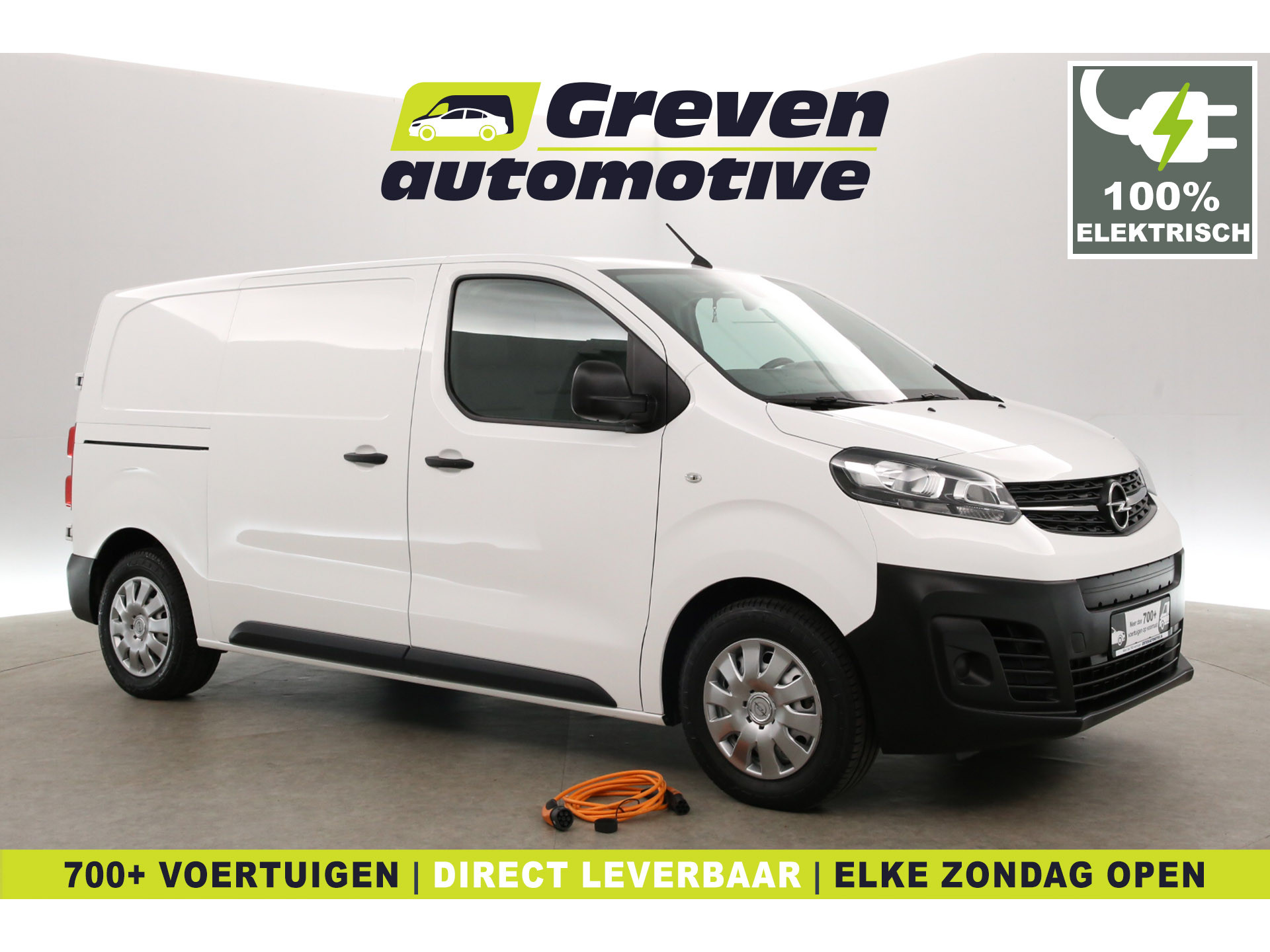 Opel - Vivaro-e L3H1 75 kWh | Snelladen | Airco | Camera | Cruise | 3 Zits |