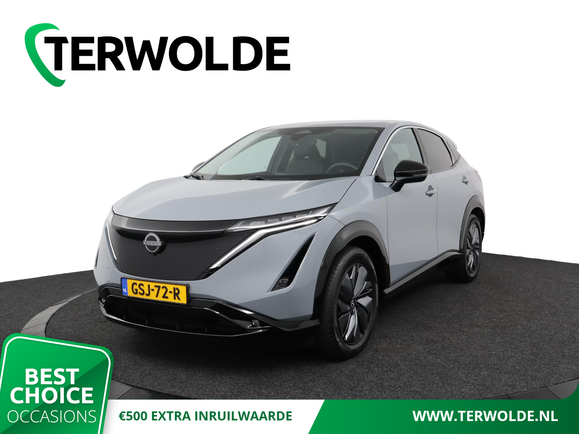 Nissan - Ariya Advance 66 kWh | Trekhaak | 22 kW lader |