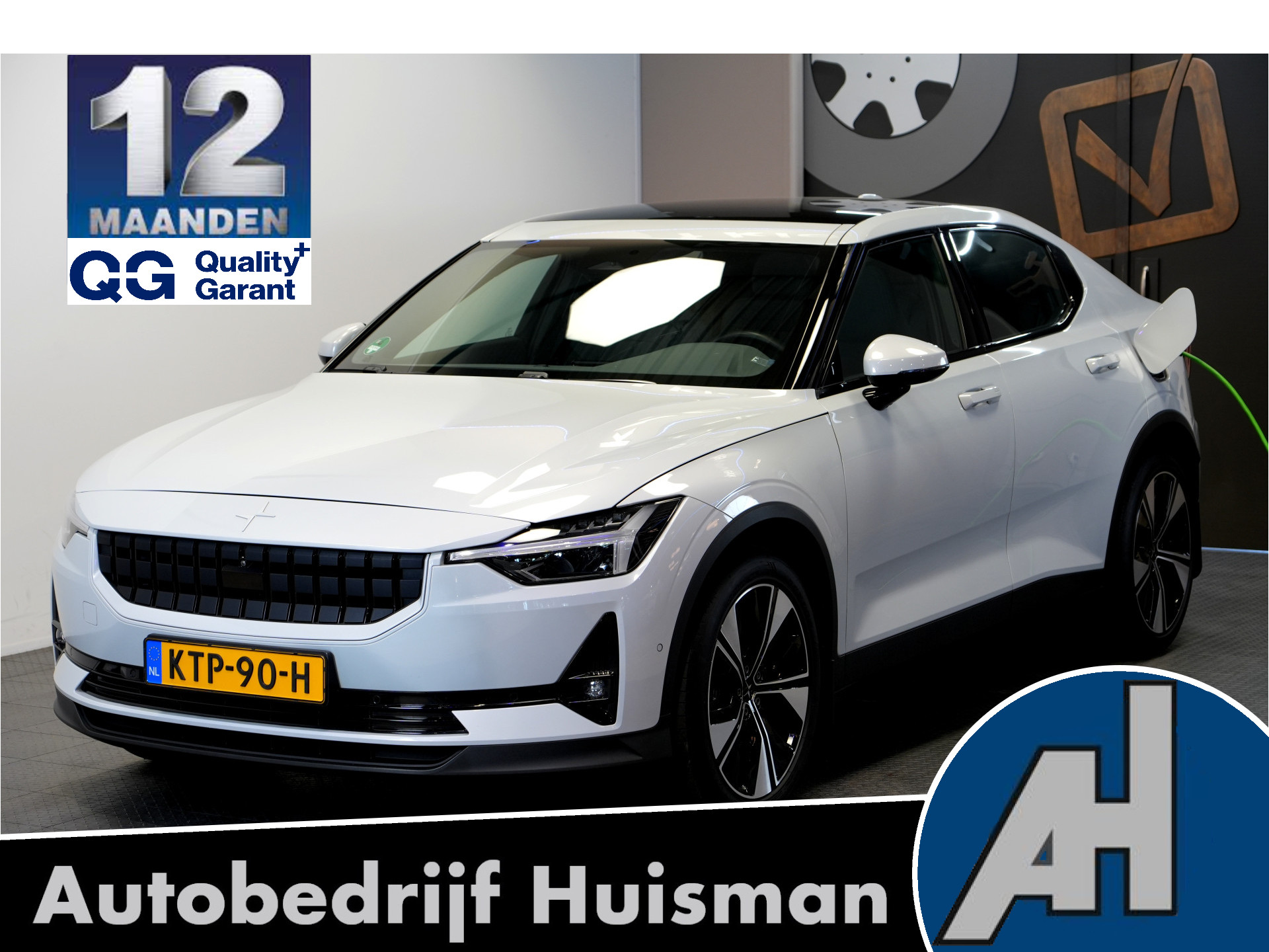 Polestar - 2 Long Range Single Motor 78kWh SOH 90% WARMTEPOMP + PIXEL LED