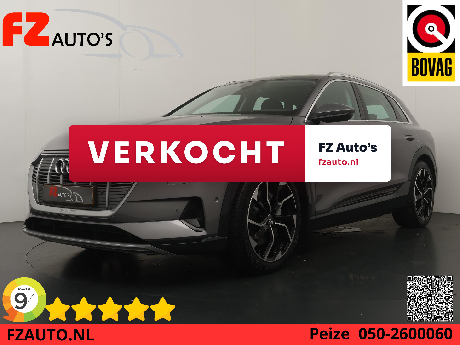 Audi - e-tron e-tron 55 quattro advanced 95 kWh - Schuifdak - Lederen bekl
