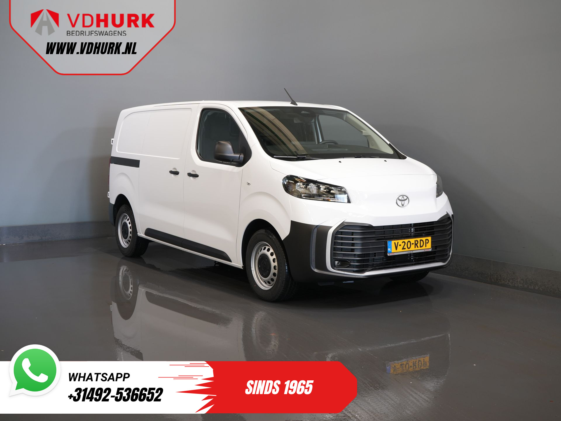 Toyota - E-proace Worker 230 km WLTP Adapt.Cruise/ Standkachel/ Stuurverw./ Carplay/
