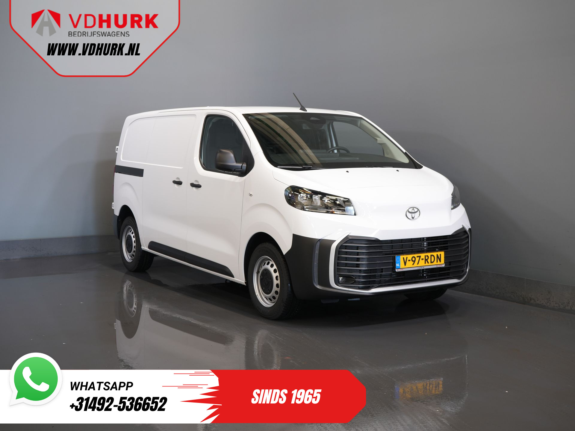 Toyota - E-proace Worker 230 km WLTP Adapt.Cruise/ Standkachel/ Stuurverw./ Carplay/
