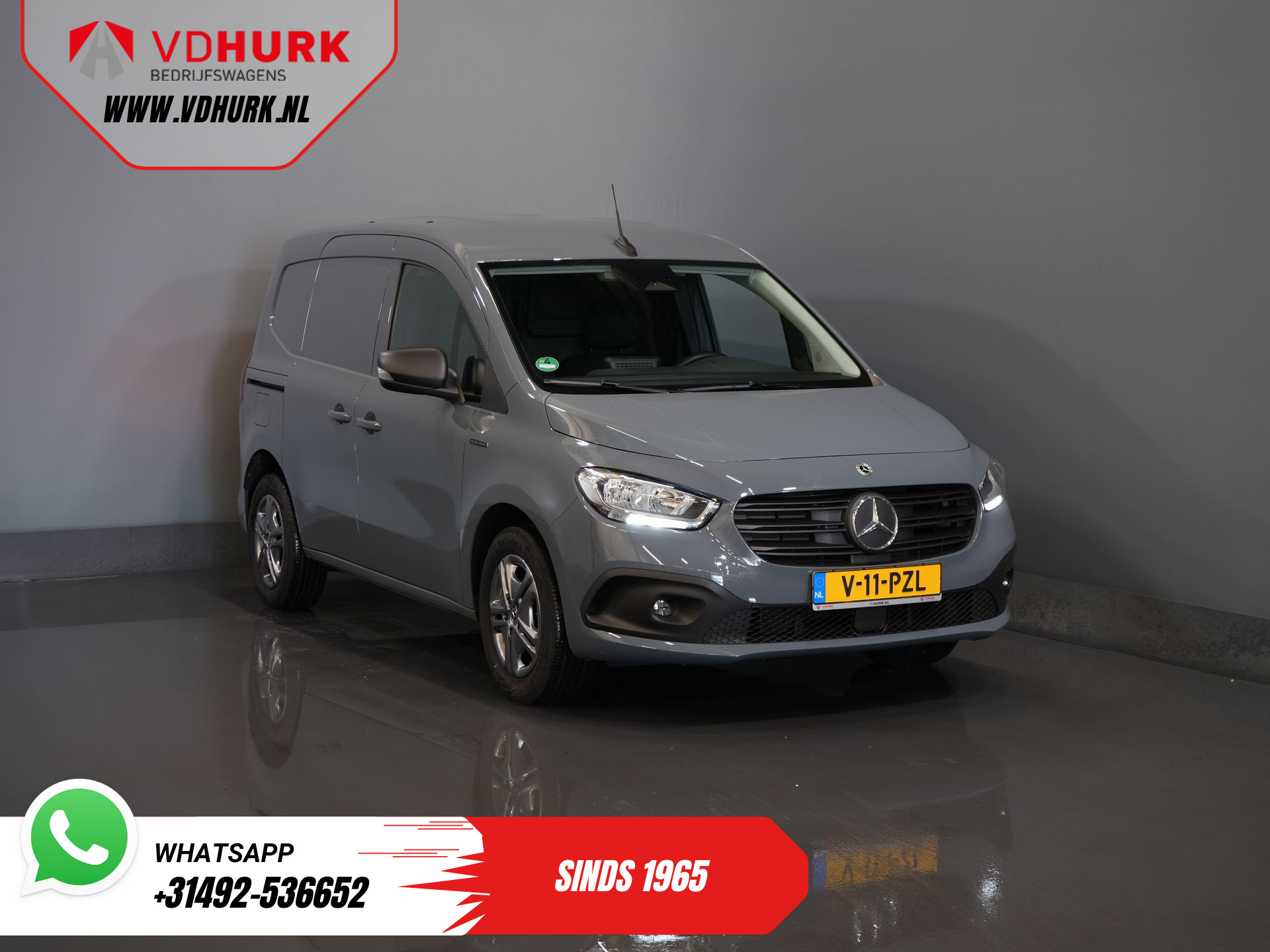 Mercedes - Ecitan 112 Pro 51 kWh 280 km WLTP Snellader/ Stoelverw./ CarPlay/ N
