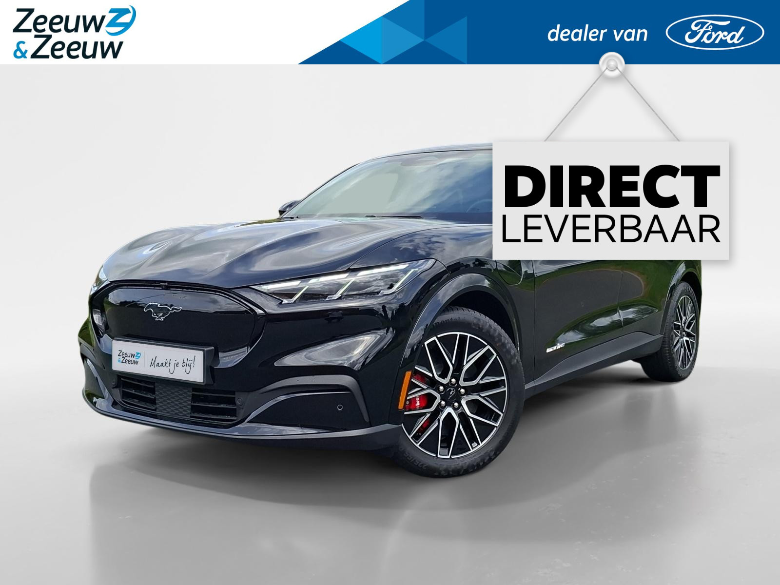 Ford - Mustang Mach-E Extended Premium RWD 91 kWh | Direct Leverbaar! | 5.0 — foto 1
