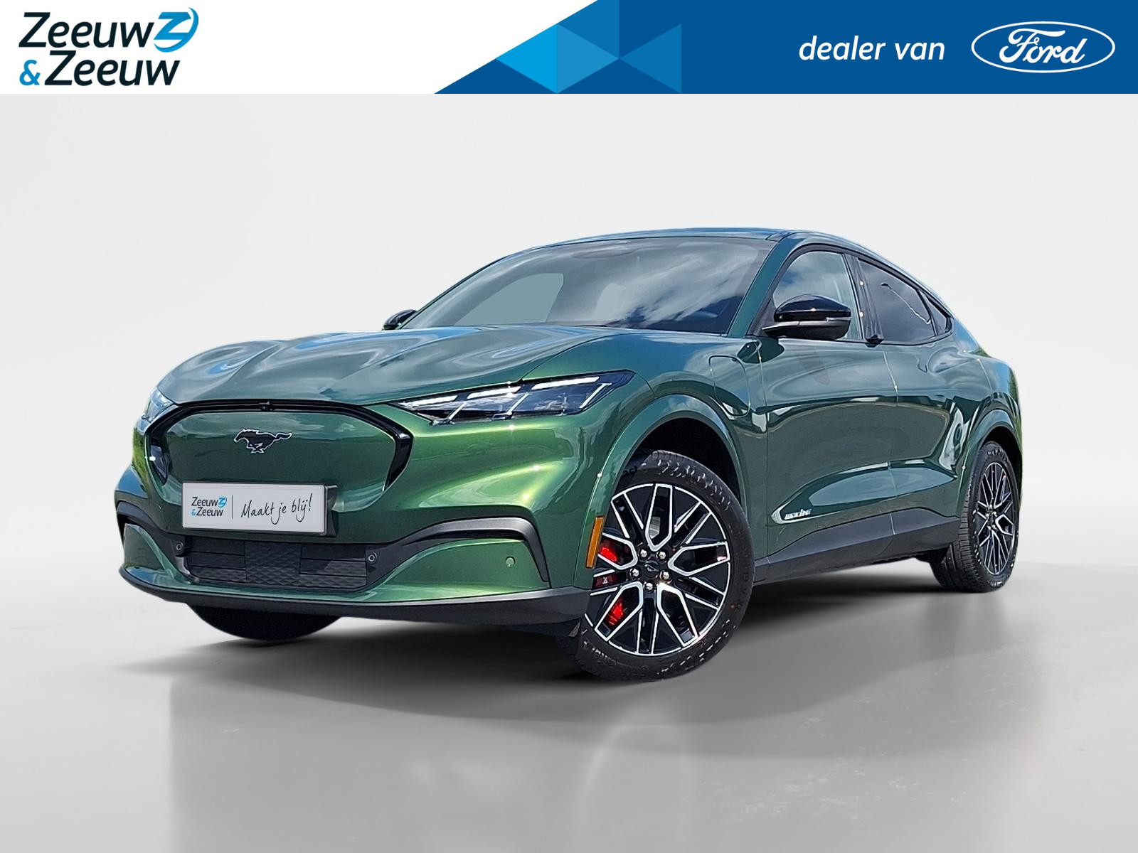 Ford - Mustang Mach-E Extended Premium RWD 88 kWh | Uit Voorraad Leverbaar! — foto 1