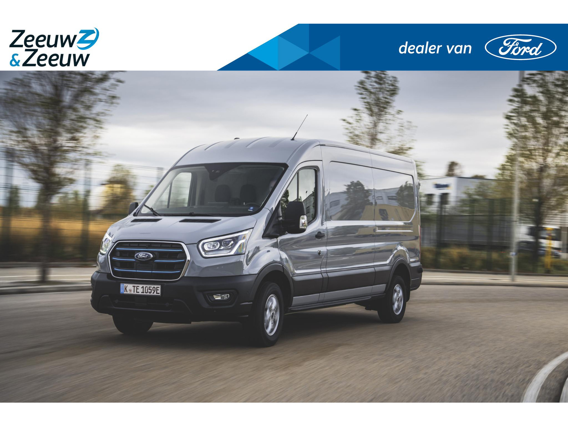 Ford - E-transit 350 L3H2 Trend 89 kWh Long Range | Tot 402 km | 22 kW AC lad