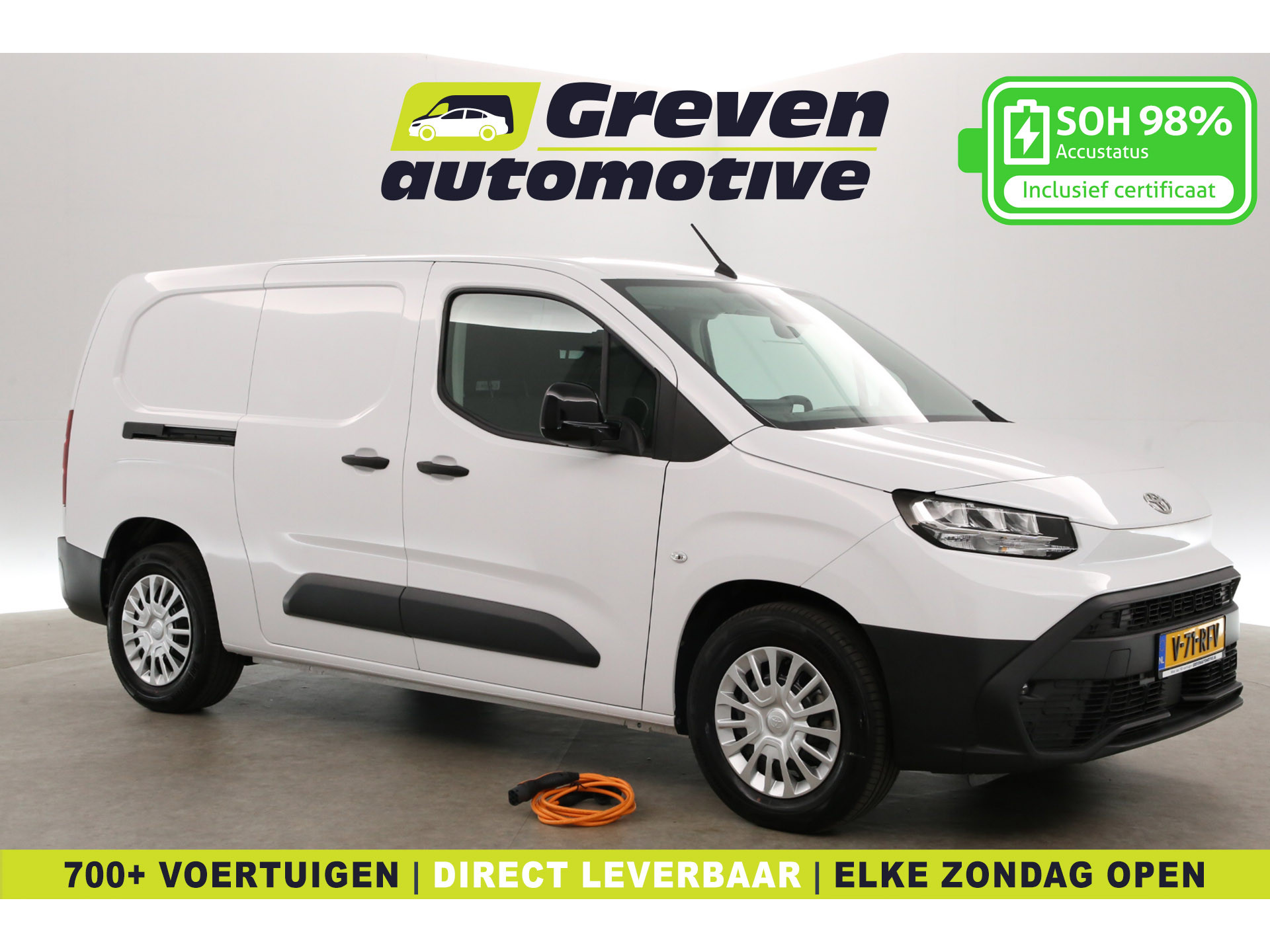 Toyota - E-proace City Challenger Long 50 kWh | Snelladen | SOH 98% | Airco | Camer — foto 1