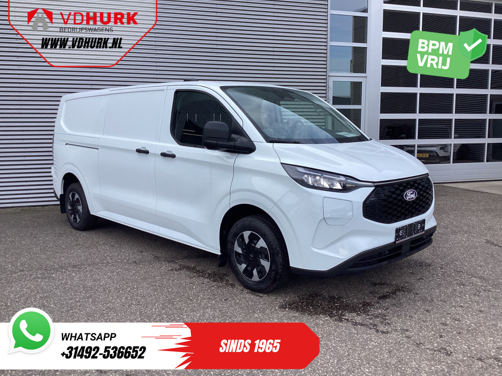 Ford - E-transit Custom L2 Trend 71 kWh 370 km WLTP LED/ 2.3t Trekverm./ Standkachel — foto 1