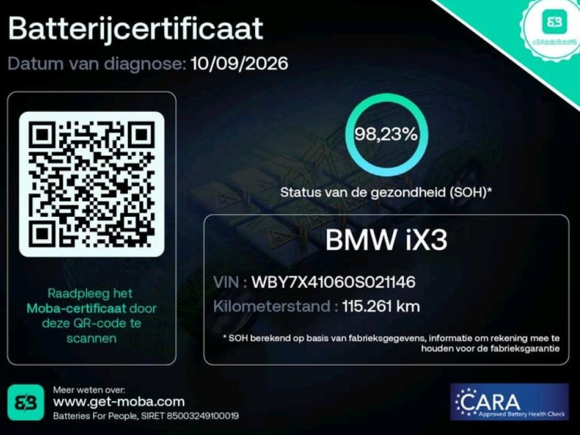 BMW - iX3 Executive 80 kWh SHADOW LINE 98% SOH PANO|LEDER|CARPLAY — foto 1
