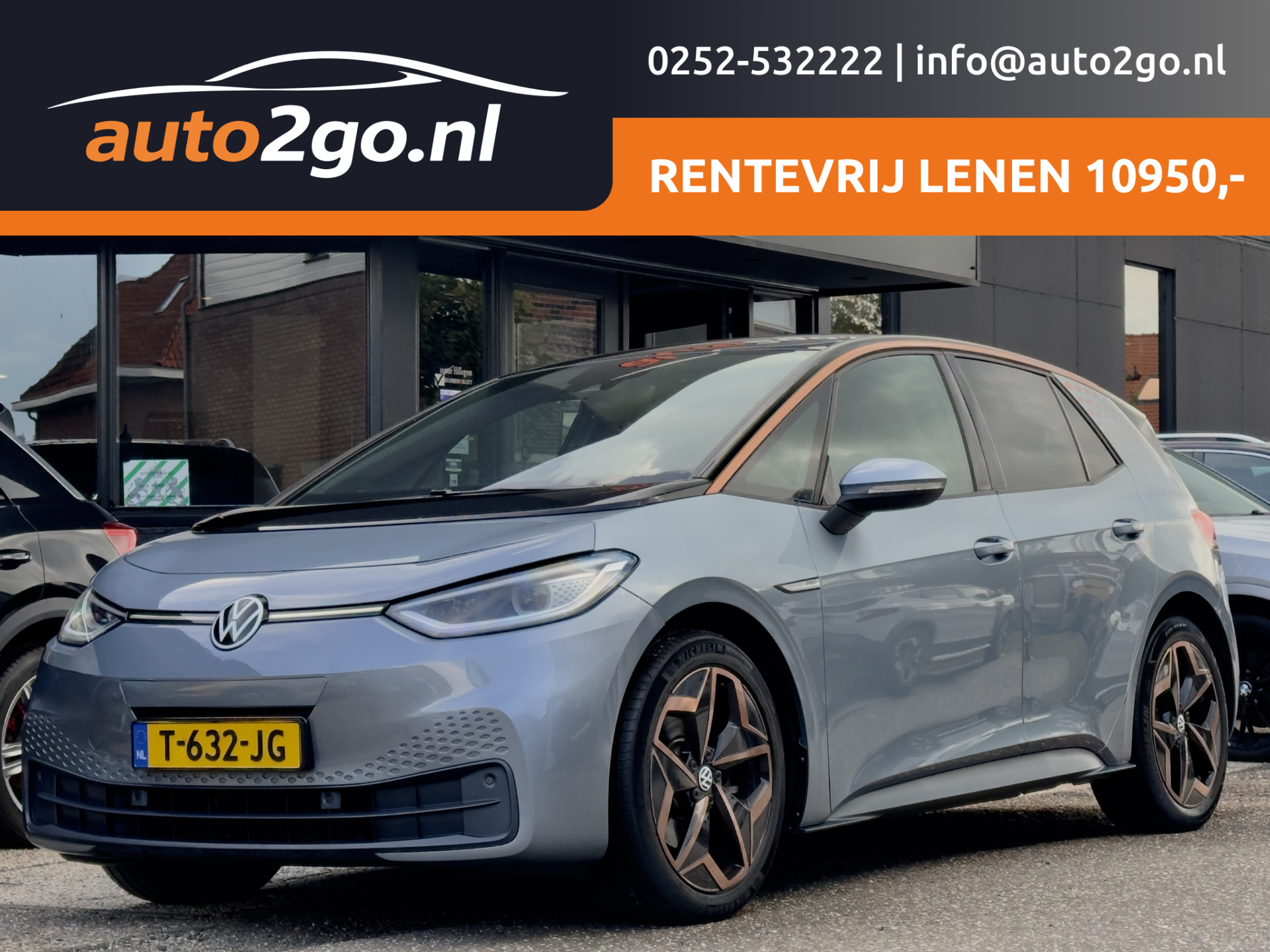 Volkswagen - ID.3 PRO 58 kWh BRONZE-EDITION PANODAK SPORT/LEDER INT NAVI CAMER — foto 1