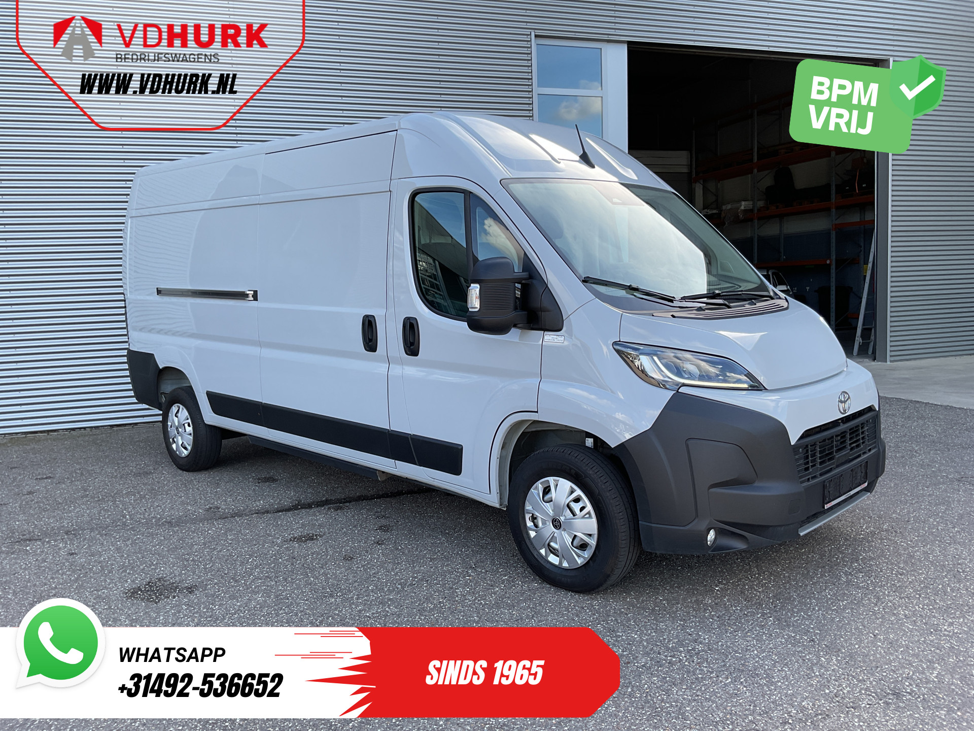 Toyota - E-proace Max L3H2 110 kWh 425 km WLTP LED/ Snellader/ Carplay/ 270Gr.Deur — foto 1