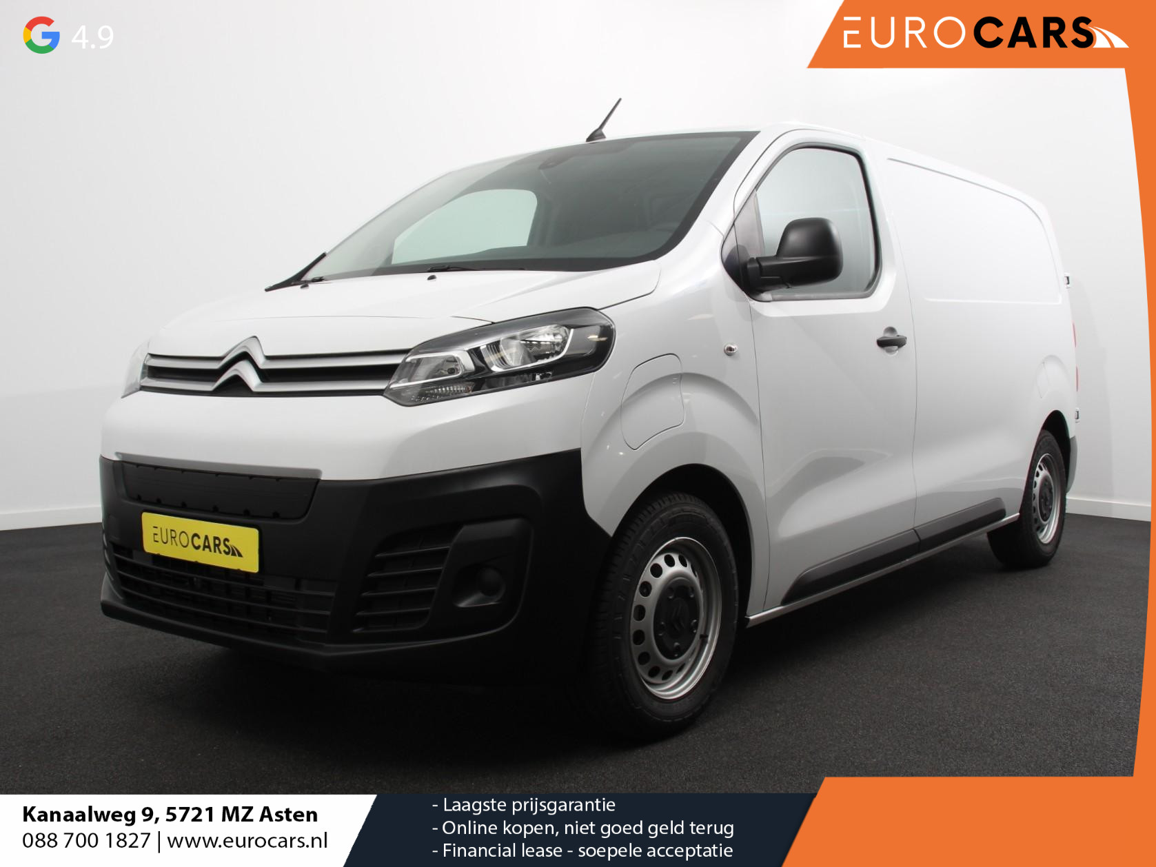 Citroën - E-jumpy L2 136 Automaat 75 kWh Automatische Airco Multimedia scherm — foto 1