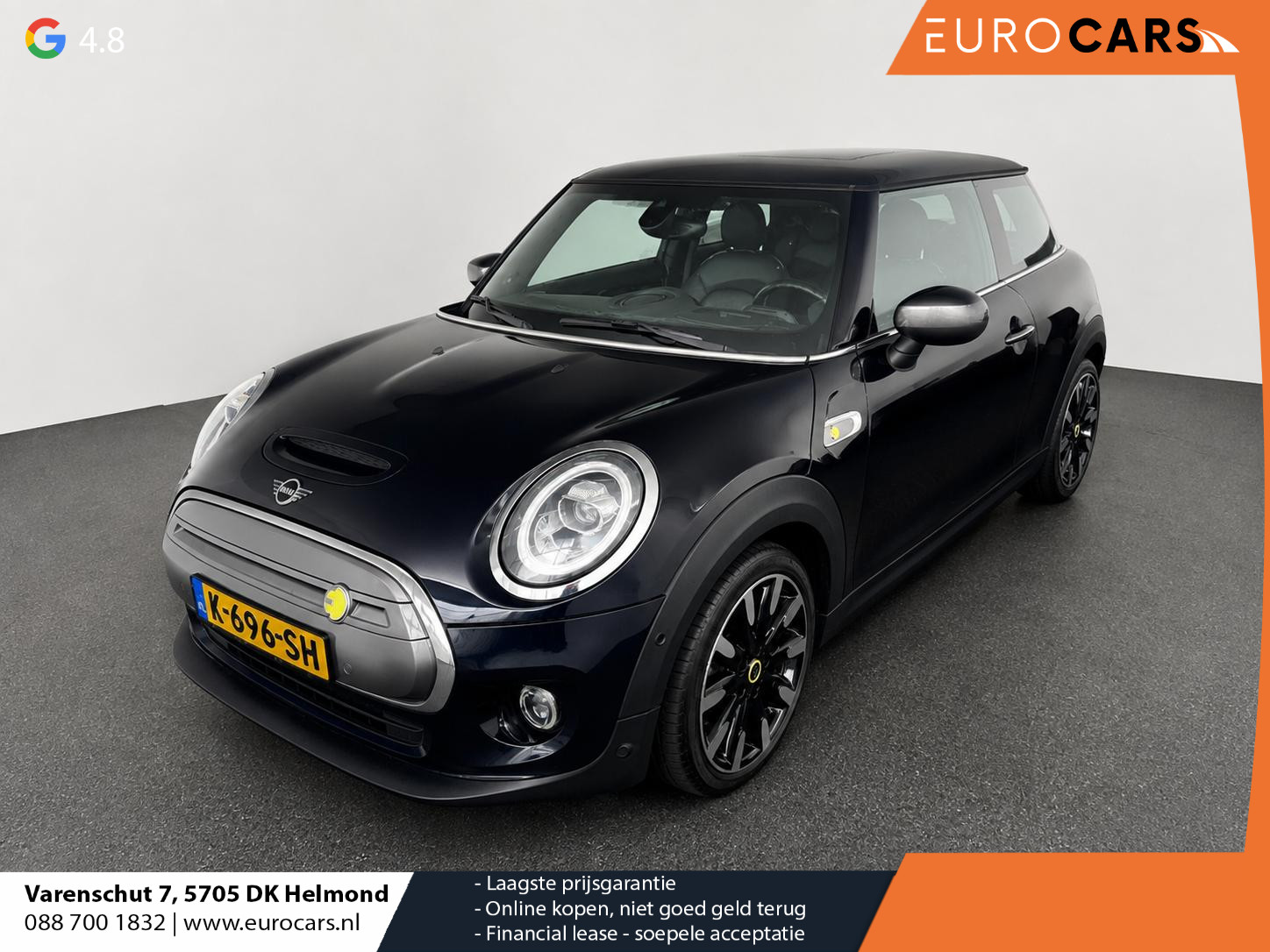 MINI - Electric (vorige generatie) Charged 33 kWh Panoramadak Harman Kardon Camera Leder Naviga — foto 1