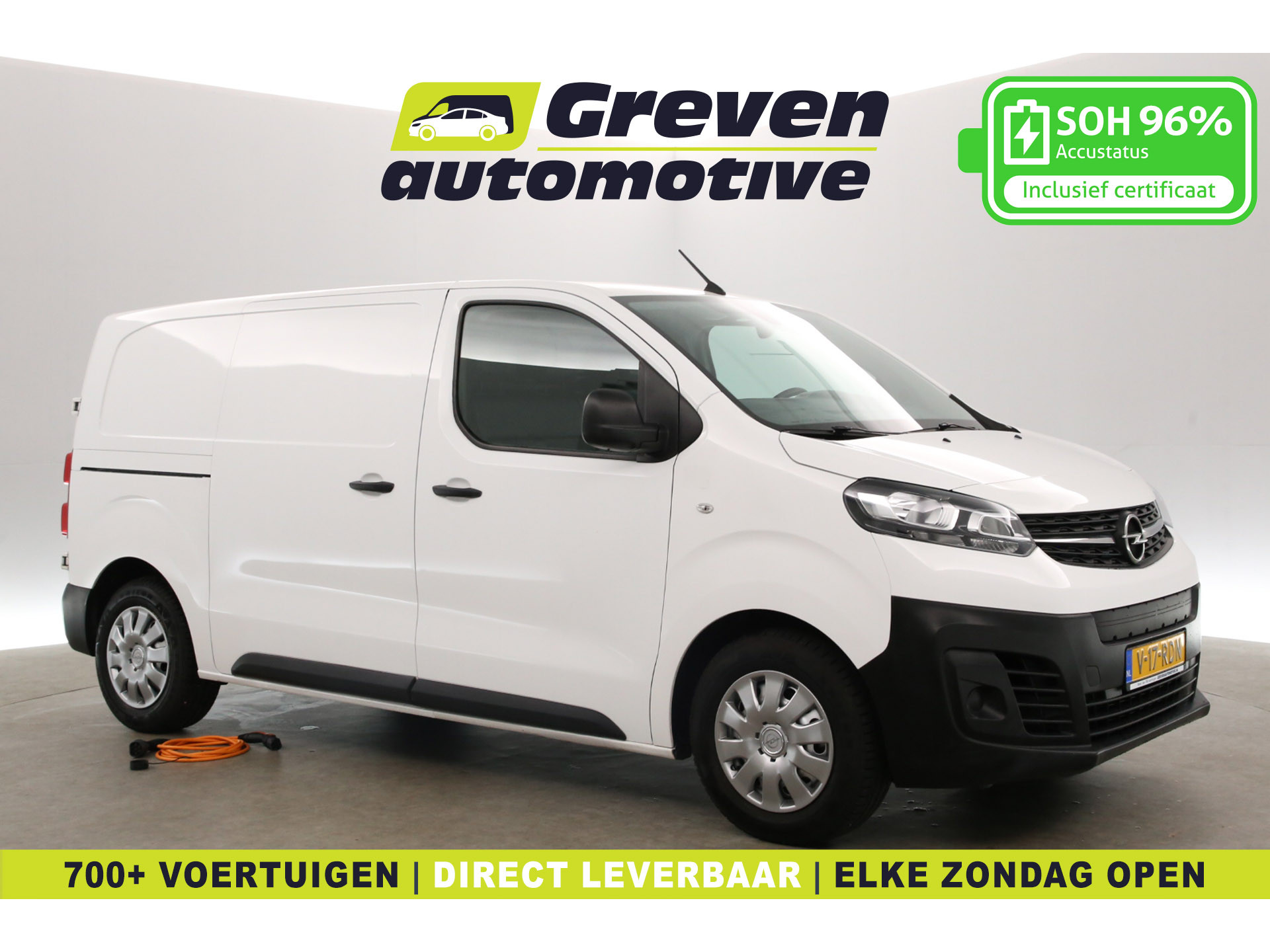 Opel - Vivaro-e L2H1 75 kWh Long Range | Snelladen | SOH 96% | 3 Zits | Airc — foto 1