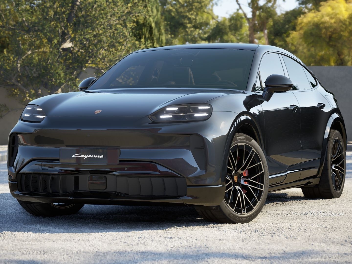 Porsche - Cayenne Coupe S Electric | 666 pk| SportDesign | 4WSturing | 22 Inch | HD — foto 1