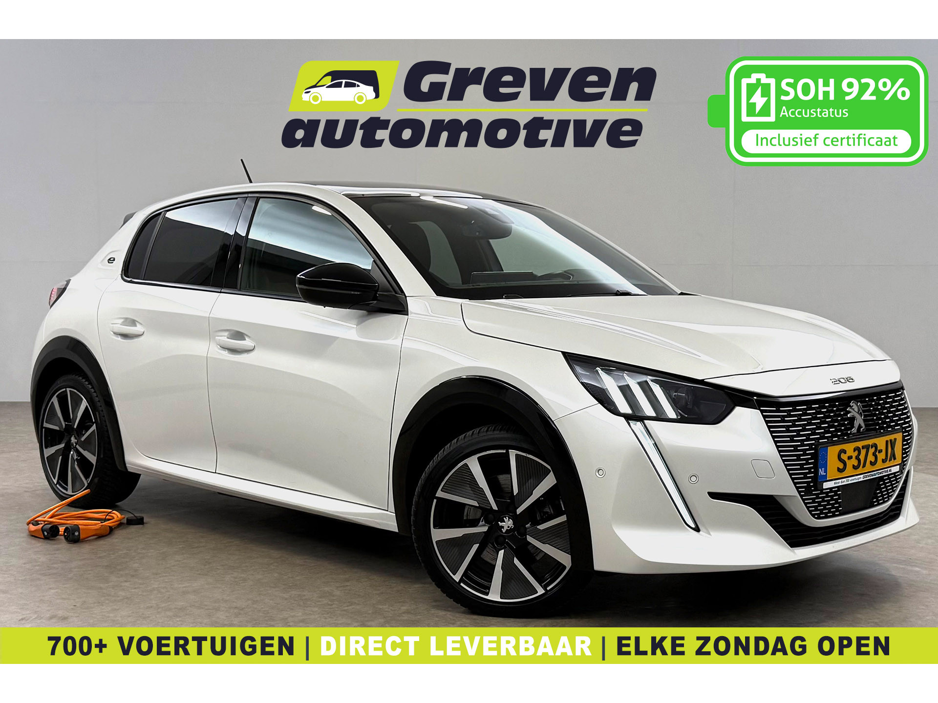 Peugeot - E-208 EV GT 50 kWh | Snelladen | SOH 92% | Pano | Virtual | Camera — foto 1