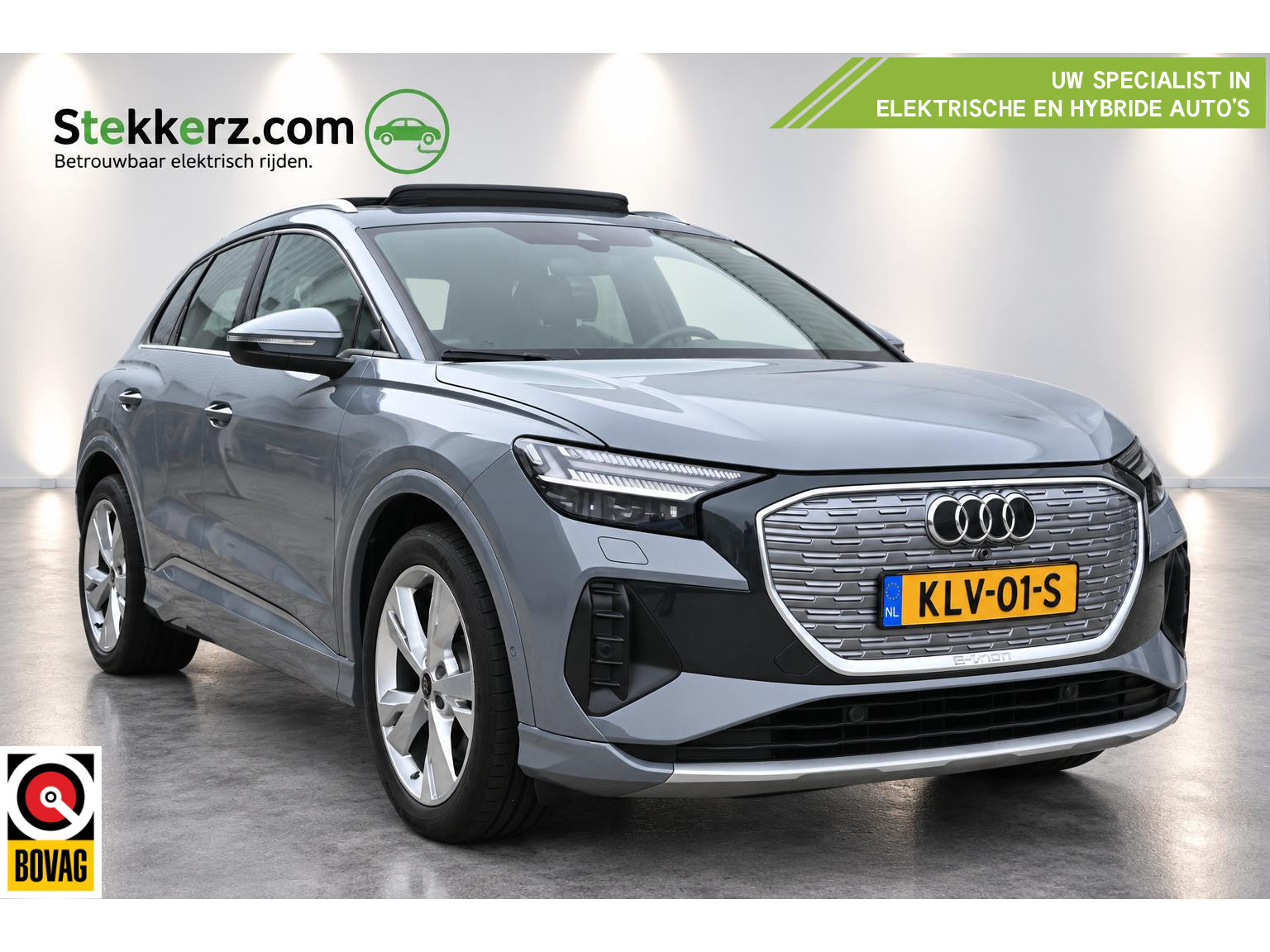 Audi - Q4 e-tron 40 Advanced edition 77 kWh Panorama dak | Matrix| All-in pri — foto 1