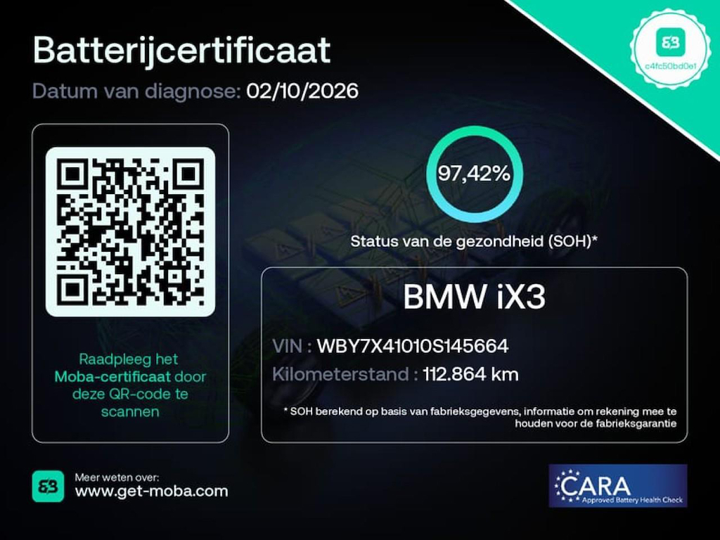 BMW - iX3 High Executive 80 kWh SHADOW 97% SOH PANO|LEDER|TREKHAAK — foto 1