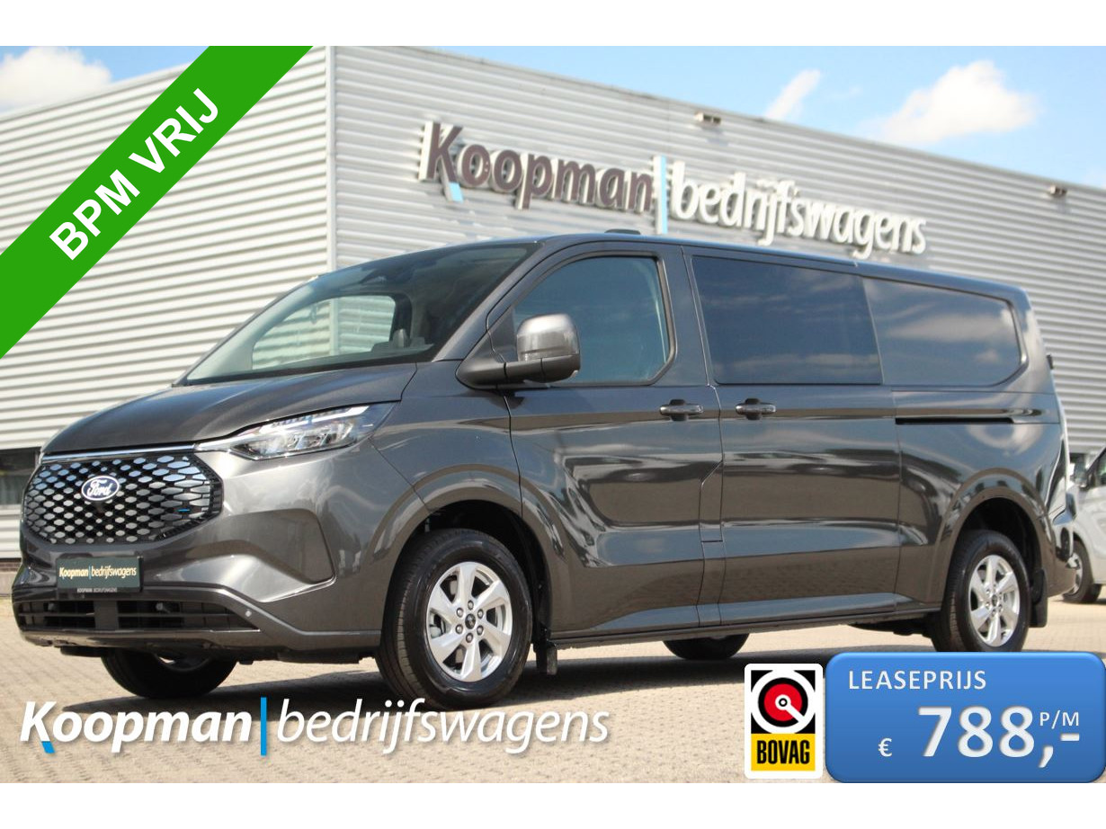 Ford - E-transit Custom 320 L2H1 Limited DC | 71 kWh | 160kW/218pk | Pro Power | Tre
