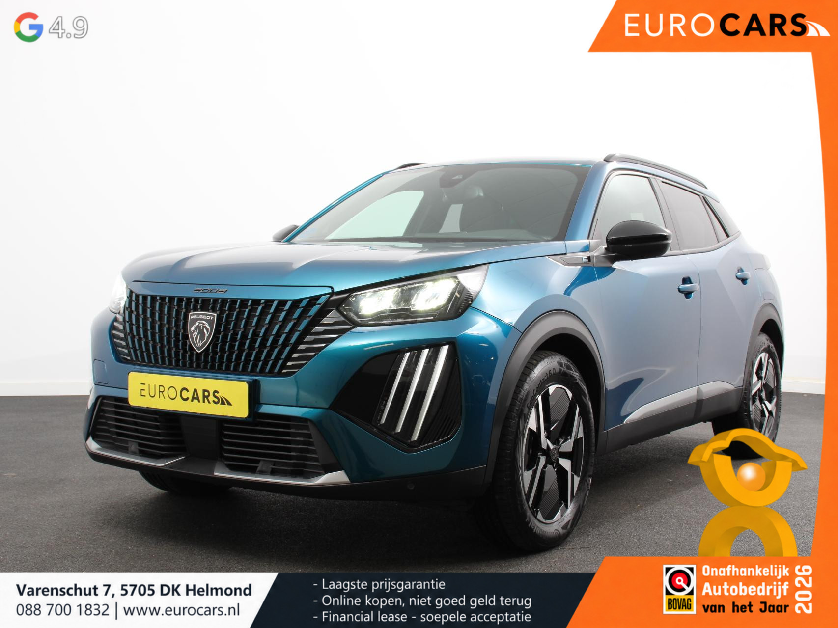 Peugeot - e-2008 EV Allure Pack 54 kWh Navigatie by Apple Carplay Android…