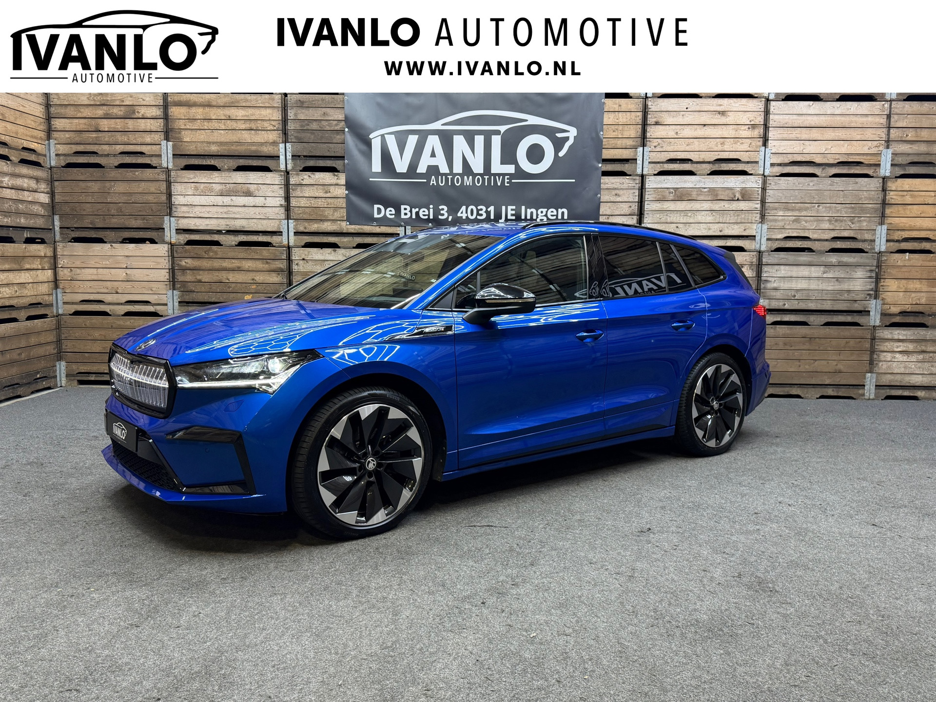 Škoda - Enyaq 80 Sportline X Dual Navi Camera Clima Warmtepomp Trekhaak… — foto 1