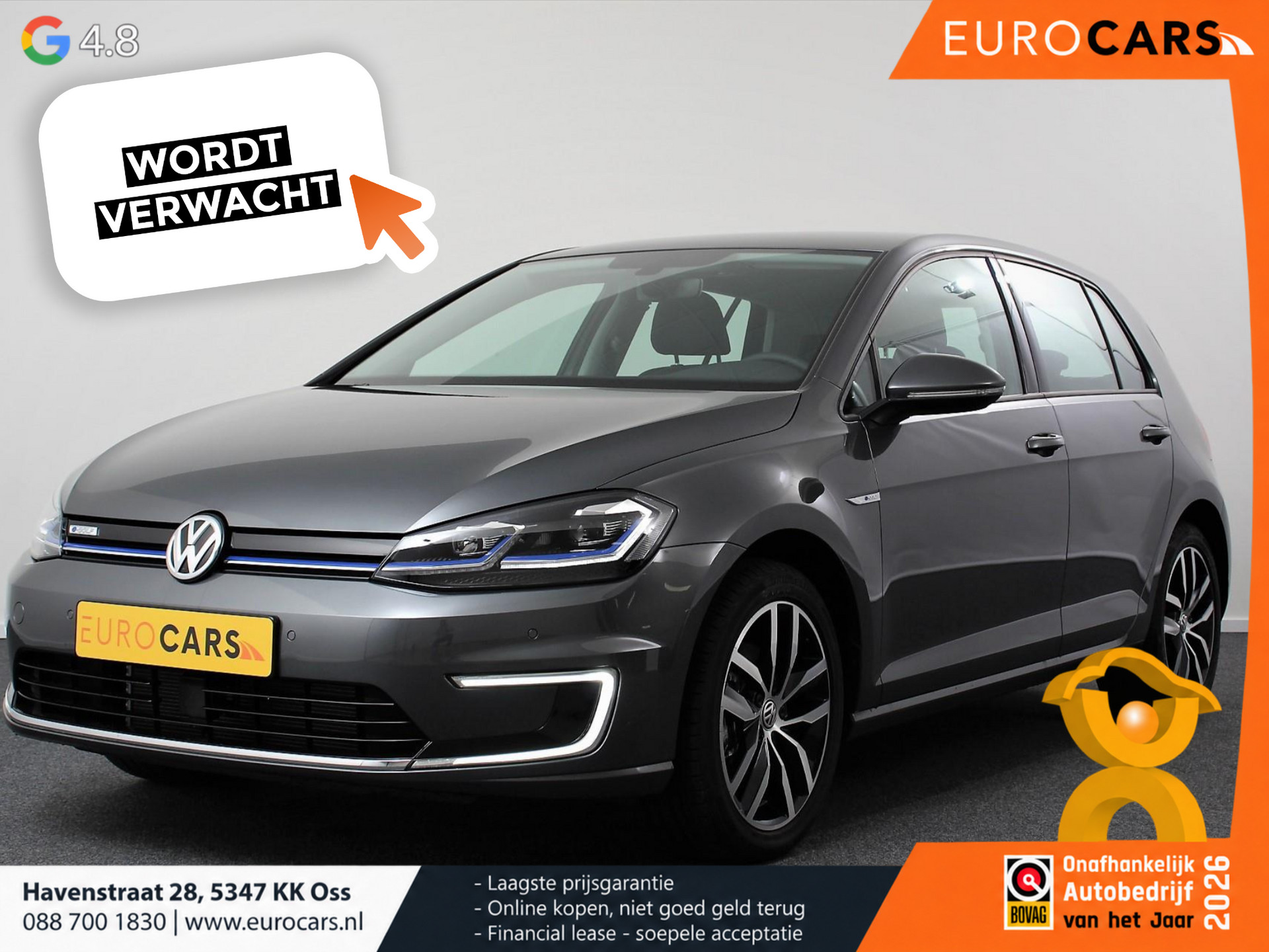 Volkswagen - e-Golf Edition Navigatie SOH 90,5% Climate control Virtual cockpit