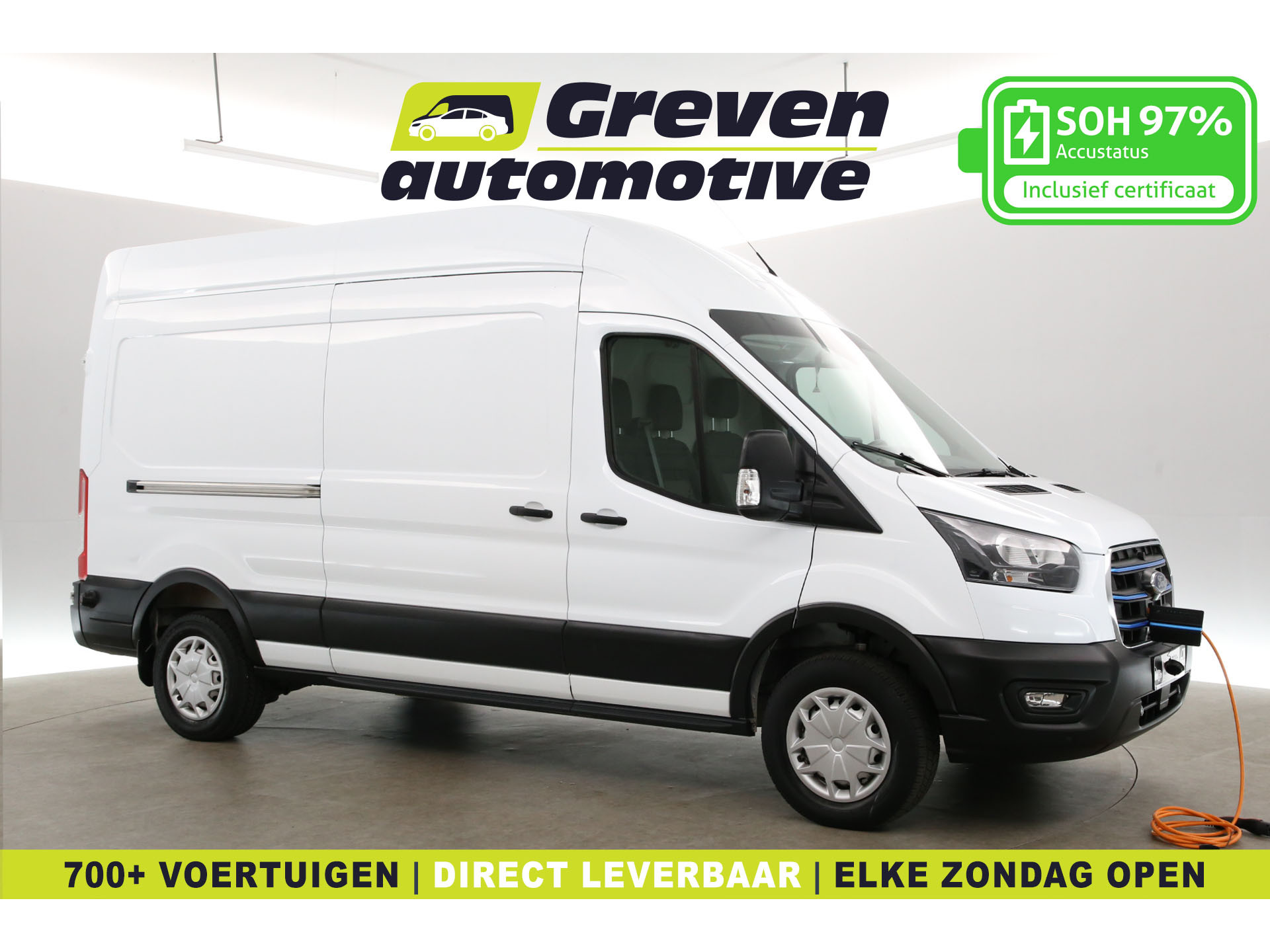 Ford - E-Transit 68 kWh L3H3 | Snelladen | SOH 97% | Clima | Cruise | Camera — foto 1