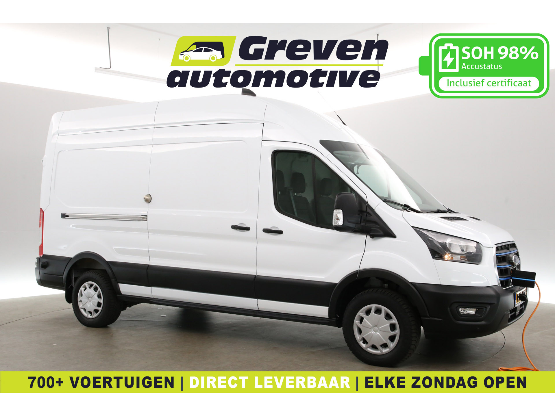 Ford - E-Transit 68 kWh L3H3 | Snelladen | SOH 98% | Clima | Cruise | 360°… — foto 1
