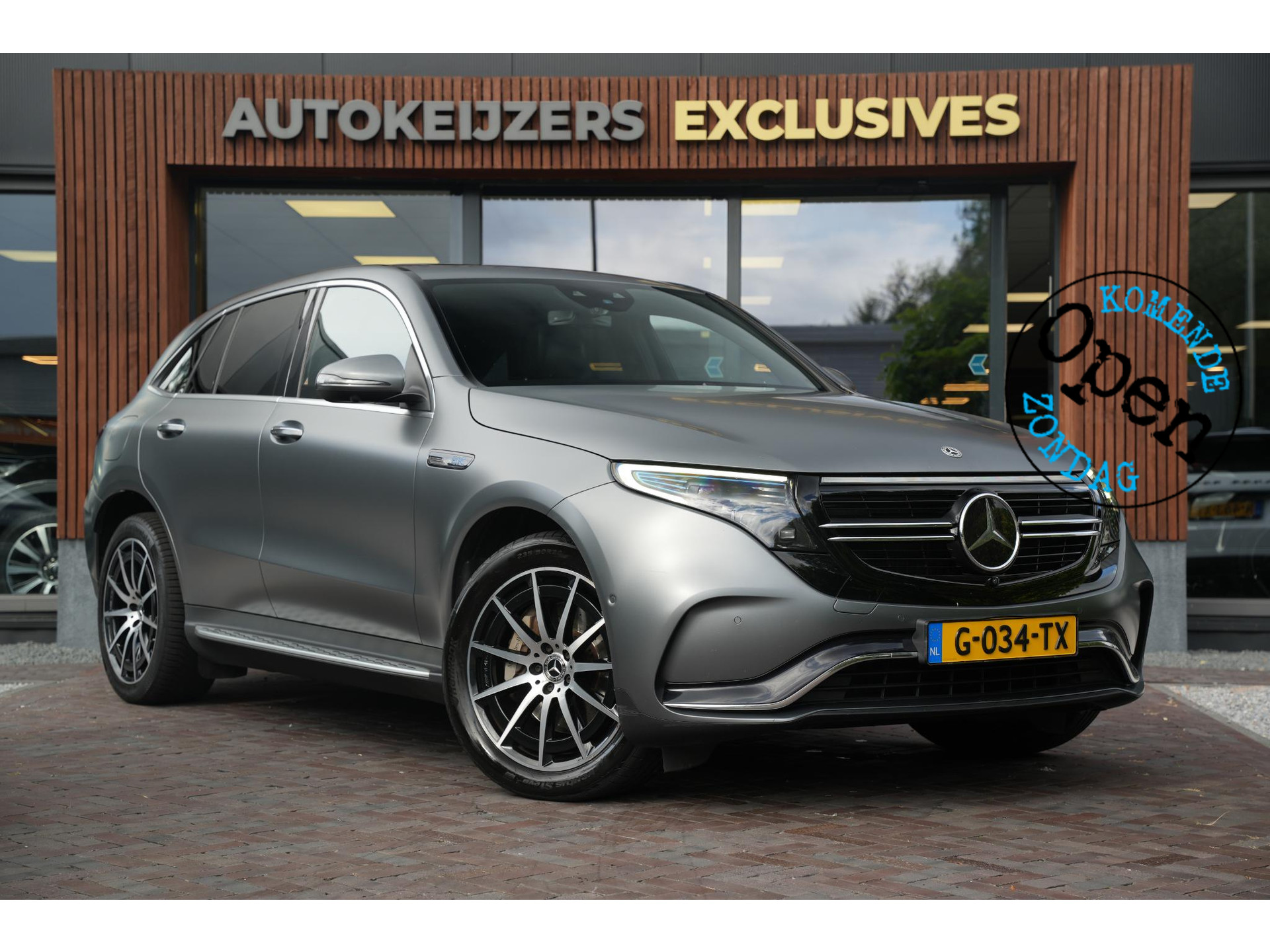 Mercedes - EQC 400 4MATIC Premium Plus 80 kWh Schuif/kanteldak ACC…