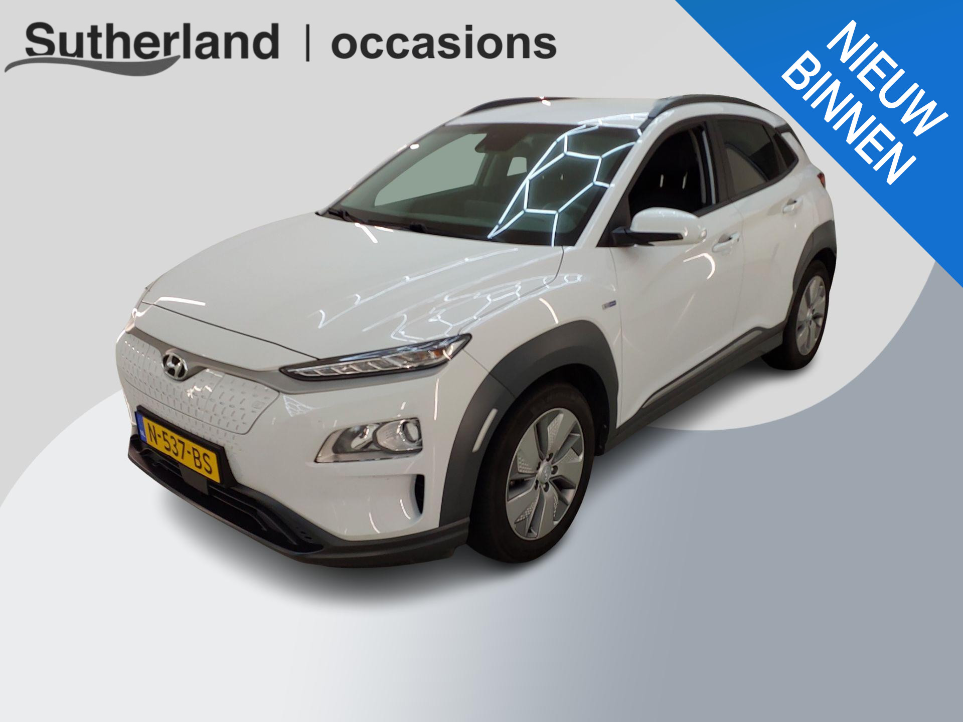 Hyundai - Kona EV Fashion 64 kWh | SOH 99,9 % | Warmtepomp | Navigatie… — foto 1